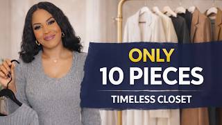 The Only 10 Pieces You Need After 40 | Timeless Capsule Wardrobe