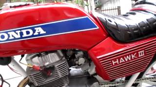 旧車二輪専門店BANBAN　絶版車バイク　CB250N　赤　2012/09/28