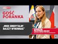 Pełczyńska-Nałęcz: Wiek emerytalny należy wyrównać | GOŚĆ PORANKA