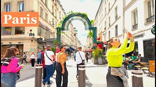 Paris France, HDR walking Tour in Paris - May 18, 2024 - 4K HDR
