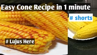 #shorts |ചൂട് spicy ചോളം തയ്യാറാക്കാം /boiled sweet corn #Lujus Here /Corn recipe