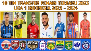 Transfer pemain terbaru 2023 - updated terbaru transfer pemain liga 1 2023 - 2024