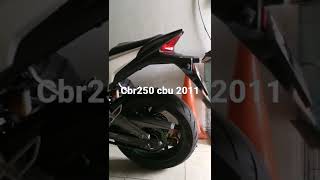 cbr250r cbu 2011