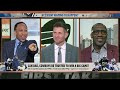 Stephen A. tells Shannon Sharpe the Cowboys GOT PUNKED by the Bills 😬  First Take
