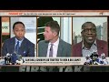 Stephen A. tells Shannon Sharpe the Cowboys GOT PUNKED by the Bills 😬  First Take