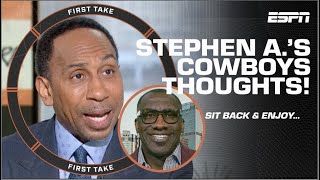 Stephen A. tells Shannon Sharpe the Cowboys GOT PUNKED by the Bills 😬 | First Ta