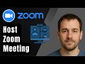 How to Host a Zoom Meeting (2026 Step-by-Step Beginner Tutorial)