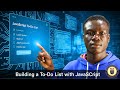 Build a To-Do List with Vanilla JavaScript – Full Beginner Tutorial