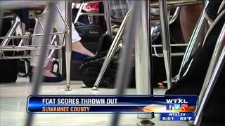 FCAT scores thrown out at a Suwannee County school