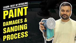 Car Detailing and Paint Defects | How to do sanding process | Paint Defects and sanding technique.