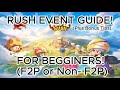 EVERY RUSH EVENT GUIDE - LEGEND OF MUSHROOM