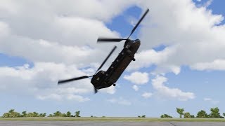 ARMA 3: Chinook Quick Stop / Rapid Deceleration (Advanced Flight Model)