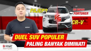 Ga Kalah dengan Toyota Fortuner, Duel SUV Honda CRV vs Mitsubishi Pajero Sport - DOMO Indonesia