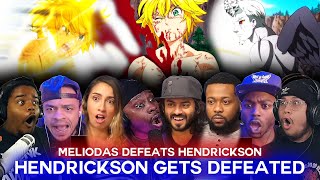 Meliodas defeats Hendrickson | 7 Deadly Sins Ep 24 Reaction Highlights