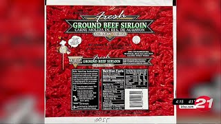 Ground beef recalled after E. coli case