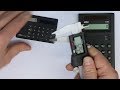 World´s Second-Thinnest Solar Calculator: The BRAUN ST1 (no teardown!)
