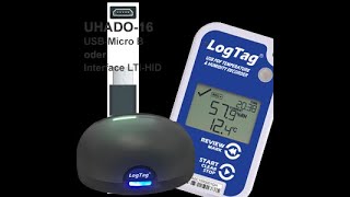 LogTag® UHADO-16 Datenlogger für Temperatur und Feuchte