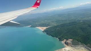 Zonguldak çaycuma havalimanı kalkış. Take-off from Zonguldak airport