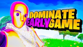 How To Dominate Early Game In Fortnite (Fortnite Tips \u0026 Tricks)