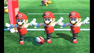 Mario & Sonic at the Olympic Games Tokyo 2020  Series Game Rugby Sevens Sliver vs Bowser