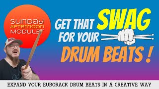 Eurorack Drum Beat Design - ENHANCE YOUR BEATS with a SIMPLE DELAY