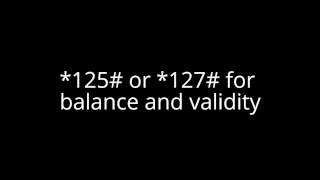 How to check Aircel 2G and 3G balance and validity?