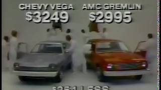 1977 AMC Gremlin vs Chevy Vega Commercial