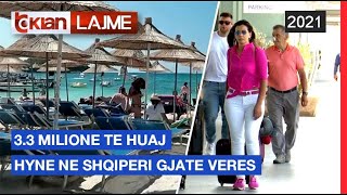 Tv Klan - 3.3 milionë të huaj hynë në Shqipëri gjatë Verës |Lajme - News