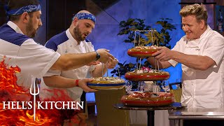 Chefs Struggle with Oysters \u0026 Clams in Chef Ramsay’s Seafood Tower Challenge | Hell's Kitchen