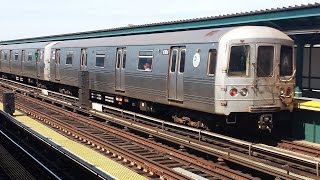 On Board Inwood Bound R46 (A) Train From Far Rockaway Mott Avenue to Euclid Avenue