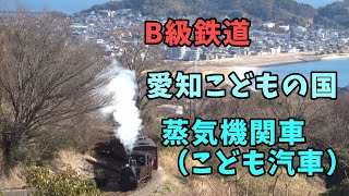 【再編集】B級鉄道　愛知こどもの国　蒸気機関車（こども汽車）