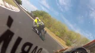 Ninja 250R on track vs Moriwaki MD250 - RAW, tor Radom