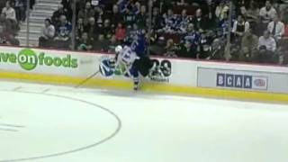 T.J. Galiardi nails Keith Ballard