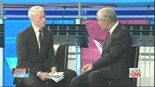 Ron Paul Post Debate Interview On Cnn's AC360