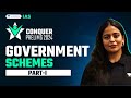 Conquer Prelims 2024 | Government Schemes - I by Aastha Pilania | UPSC Current Affairs Crash Course