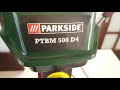 parkside bench pillar drill ptbm 500 d4 testing review