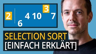 Selection Sort Algorithmus [Einfach erklärt, Deutsch]