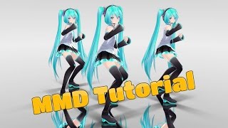 MMD Tutorial | Using More than One Model for Motion Data