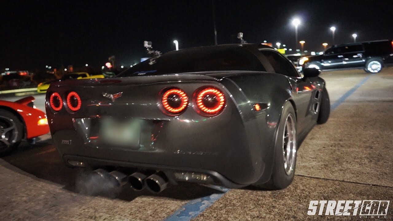 1000hp C7 Z06 Vs 900hp C6 Zr1 Cops Youtube