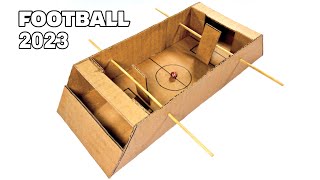 How To Make Cardboard Football Game | Cardboard Table Games