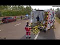 emergency call 112 austrian ambulance responding 4k