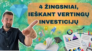 Kaip atsirinkti geriausias investicijas? Vertės investavimas | Warren Buffett