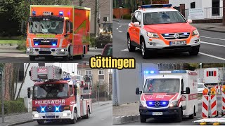 [GW-Hygiene + MTW] Zusammenschnitt Göttingen 2024 || Feuerwehr Göttingen, DRK, Malteser