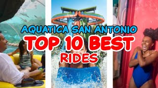 Top 10 slides at Aquatica San Antonio - San Antonio, Texas | 2022