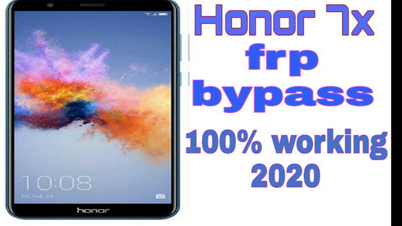 Honor 7x Frp Bypass New Tricks 100% Working (BDN-l21) Without Pc - YouTube