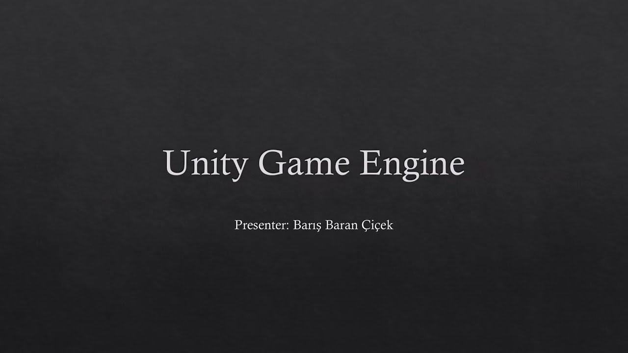 Introduction To Unity Game Engine And How To Get Started - YouTube