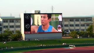 男子100ｍ予選（3組なし） 福井アスリートナイトゲームズAthlete Night Games in FUKUI