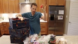 Food haul! 😄 My big batch recipe plans