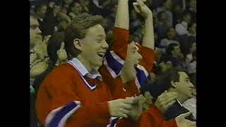 NY Rangers vs Montreal Canadiens (February 4, 1989) \