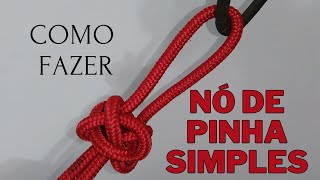 Nó de Pinha Simples | Aprenda a Fazer